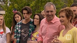 Ben Kirk, Libby Kennedy, Karl Kennedy, Susan Kennedy in Neighbours Episode 