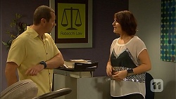 Toadie Rebecchi, Naomi Canning in Neighbours Episode 