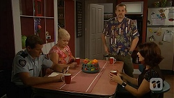 Matt Turner, Sheila Canning, Toadie Rebecchi, Naomi Canning in Neighbours Episode 6909