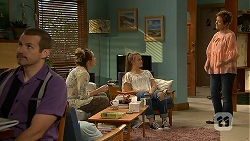 Toadie Rebecchi, Sonya Rebecchi, Josie Lamb, Susan Kennedy in Neighbours Episode 
