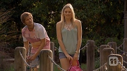 Daniel Robinson, Amber Turner in Neighbours Episode 