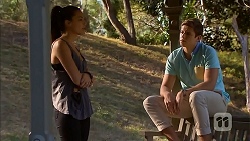 Paige Novak, Ethan Smith in Neighbours Episode 