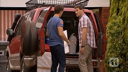 Josh Willis, Matt Turner in Neighbours Episode 