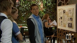 Daniel Robinson, Amber Turner, Josh Willis in Neighbours Episode 