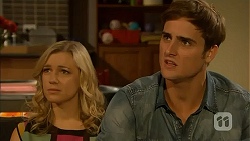 Georgia Brooks, Kyle Canning in Neighbours Episode 