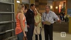 Amber Turner, Bailey Turner, Matt Turner, Lauren Turner, Karl Kennedy in Neighbours Episode 