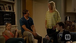 Amber Turner, Matt Turner, Lauren Turner, Bailey Turner in Neighbours Episode 