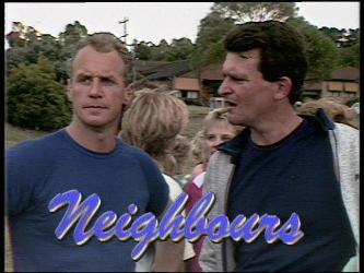 Jim Robinson, Des Clarke in Neighbours Episode 0449