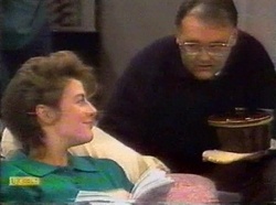 Gail Robinson, Harold Bishop in Neighbours Episode 