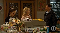 Paige Novak, Lauren Turner, Matt Turner in Neighbours Episode 