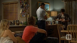 Amber Turner, Daniel Robinson, Matt Turner, Bailey Turner in Neighbours Episode 6950