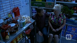 Paul Robinson, Sheila Canning in Neighbours Episode 