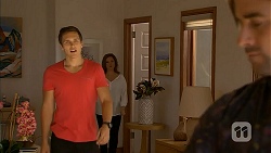 Josh Willis, Terese Willis, Brad Willis in Neighbours Episode 