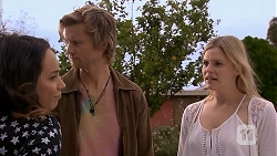 Imogen Willis, Daniel Robinson, Amber Turner in Neighbours Episode 