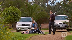 Bailey Turner, Matt Turner, Paul Robinson in Neighbours Episode 