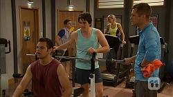 Nate Kinski, Chris Pappas, Mark Brennan in Neighbours Episode 6960