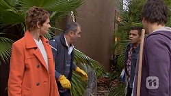 Susan Kennedy, Karl Kennedy, Nate Kinski, Chris Pappas in Neighbours Episode 6965