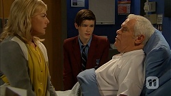 Lauren Turner, Bailey Turner, Lou Carpenter in Neighbours Episode 