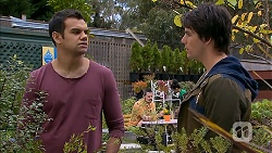 Nate Kinski, Chris Pappas in Neighbours Episode 