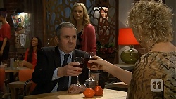 Karl Kennedy, Georgia Brooks, Jessica Girdwood in Neighbours Episode 6968