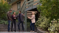 Mark Brennan, Paige Novak, Brad Willis, Lauren Turner in Neighbours Episode 
