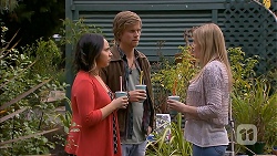 Imogen Willis, Daniel Robinson, Amber Turner in Neighbours Episode 