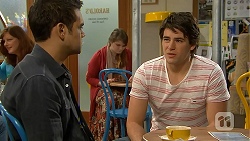 Nate Kinski, Chris Pappas in Neighbours Episode 6974