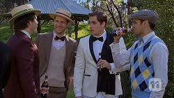 Chris Pappas, Mark Brennan, Kyle Canning, Nate Kinski in Neighbours Episode 
