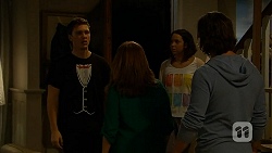 Josh Willis, Terese Willis, Imogen Willis, Brad Willis in Neighbours Episode 6978