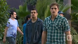 Nate Kinski, Kyle Canning in Neighbours Episode 6978