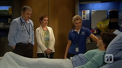 Karl Kennedy, Susan Kennedy, Georgia Brooks, Chris Pappas in Neighbours Episode 