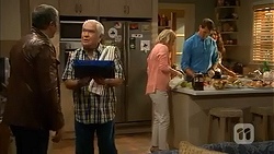 Karl Kennedy, Lou Carpenter, Lauren Turner, Matt Turner in Neighbours Episode 6984