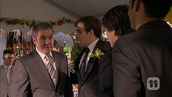 Karl Kennedy, Kyle Canning, Chris Pappas, Nate Kinski in Neighbours Episode 6986