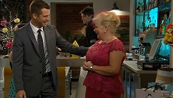 Mark Brennan, Sheila Canning in Neighbours Episode 