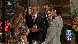 Sonya Rebecchi, Toadie Rebecchi, Matt Turner, Bailey Turner in Neighbours Episode 6986