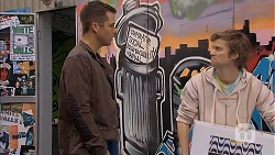 Mark Brennan, Daniel Robinson in Neighbours Episode 