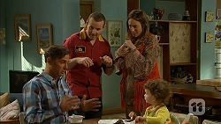 Malcolm Kennedy, Toadie Rebecchi, Sonya Rebecchi, Nell Rebecchi in Neighbours Episode 6988