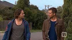 Brad Willis, Mark Brennan in Neighbours Episode 6989