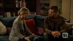 Federal Agent Greta Jackson, Mark Brennan in Neighbours Episode 6990