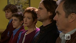 Susan Kennedy, Brad Willis, Karl Kennedy in Neighbours Episode 