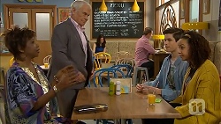 Layla Azikewe, Lou Carpenter, Bailey Turner, Alice Azikiwe in Neighbours Episode 6994