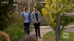 Chris Pappas, Nate Kinski in Neighbours Episode 6996