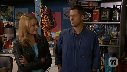 Danni Ferguson, Mark Brennan in Neighbours Episode 