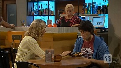 Georgia Brooks, Sheila Canning, Chris Pappas in Neighbours Episode 6997
