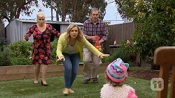 Sheila Canning, Georgia Brooks, Karl Kennedy, Nell Rebecchi in Neighbours Episode 