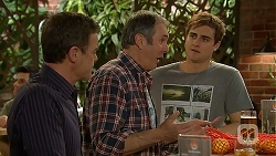 Paul Robinson, Karl Kennedy, Kyle Canning in Neighbours Episode 