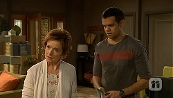 Susan Kennedy, Nate Kinski in Neighbours Episode 