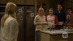 Amber Turner, Lauren Turner, Paige Smith, Matt Turner, Bailey Turner in Neighbours Episode 7003