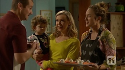 Toadie Rebecchi, Nell Rebecchi, Georgia Brooks, Sonya Rebecchi in Neighbours Episode 7004