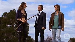 Rain Taylor, Paul Robinson, Daniel Robinson in Neighbours Episode 7004